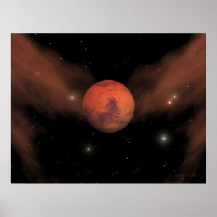 Mars-Narben Poster