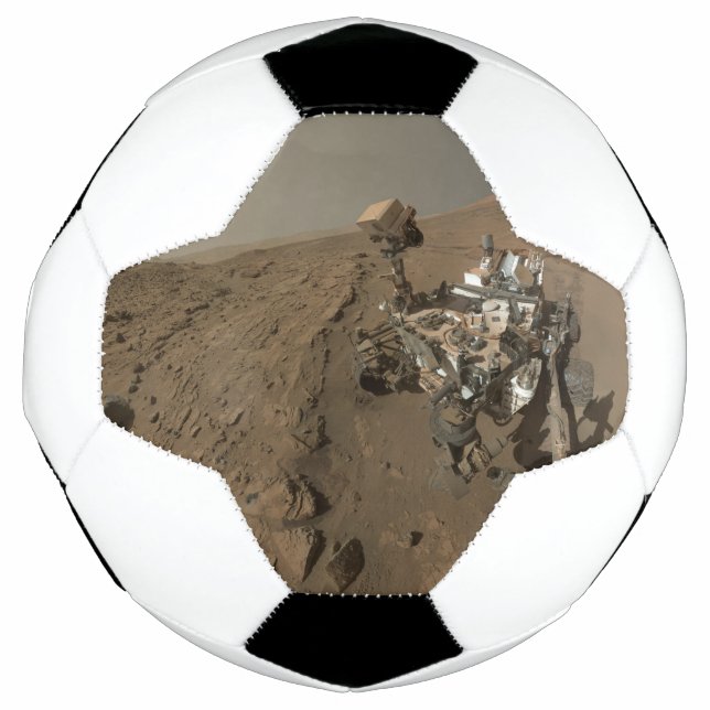 Mars Neugier Roter Marsch Landschaft Fußball (Vorderseite)
