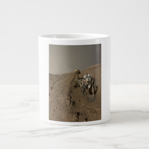 Mars Neugier Roter Marsch Landschaft Jumbo-Tasse