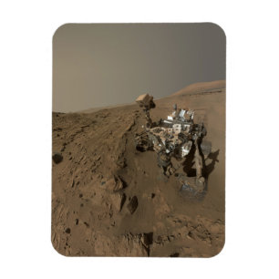 Mars Neugier Roter Marsch Landschaft Magnet