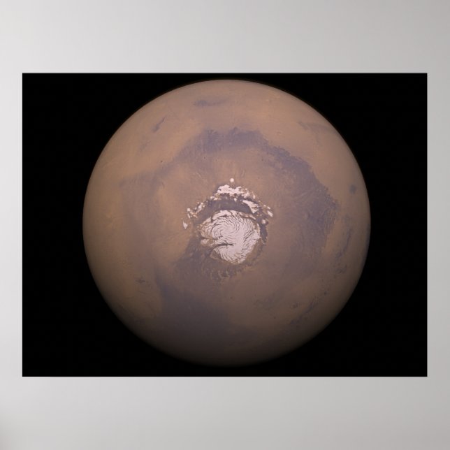 Mars: Nordpol Poster (Vorne)