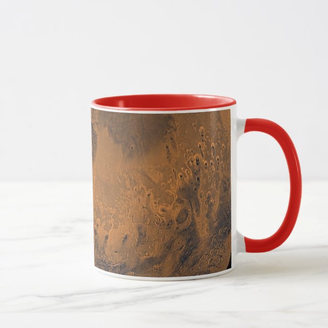 Mars-Oberflächenplaneten-Foto Tasse (Rechts)