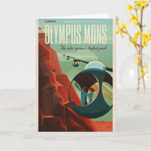 Mars Olympus Mons Höchstes Vulkansolarsystem Karte