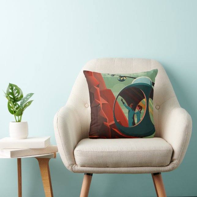 Mars Olympus Mons Höchstes Vulkansolarsystem Kissen (Stuhl )