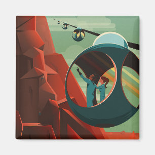 Mars Olympus Mons Höchstes Vulkansolarsystem Magnet