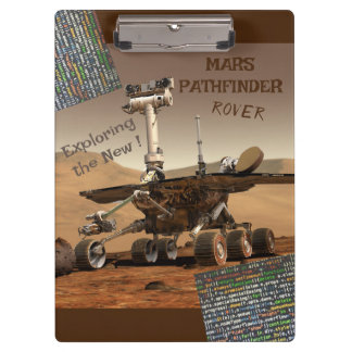 Mars Pathfinder Rover Clipboard Klemmbrett