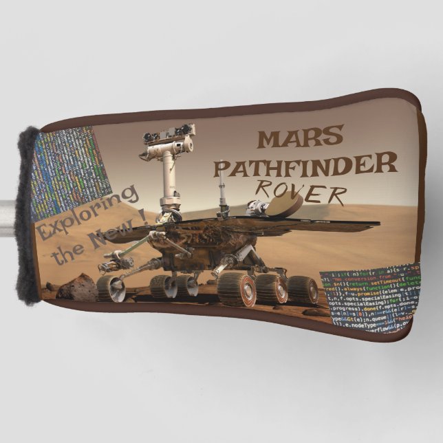 Mars Pathfinder Rover Golf Headcover (Vorderseite)