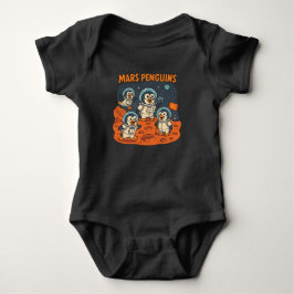 Mars Pinguine lustige Tierserien! Baby Strampler