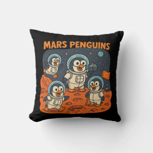 Mars Pinguine lustige Tierserien! Kissen