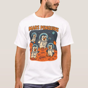 Mars Pinguine lustige Tierserien! T-Shirt