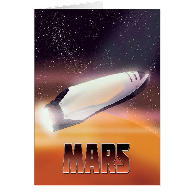 Mars-Plakat (Vorne)