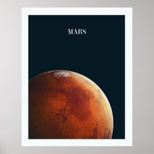 Mars-Plakat Poster