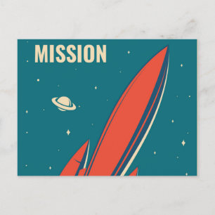 Mars Postkarte