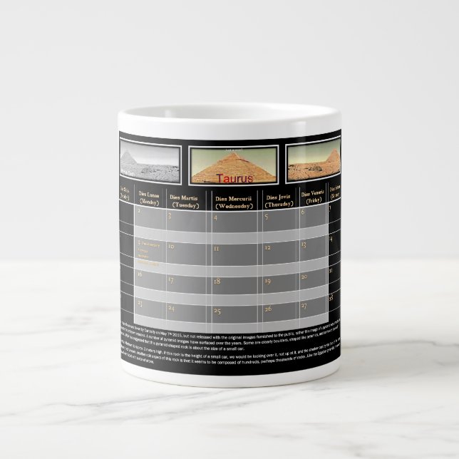 Mars Pyramide Jumbo-Tasse (Vorderseite)