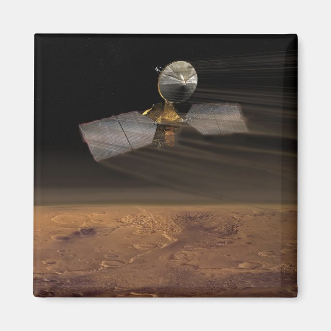 Mars Reconnaissance Orbiter 3 Magnet (Vorne)