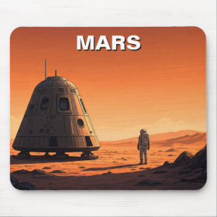 Mars reisen mousepad