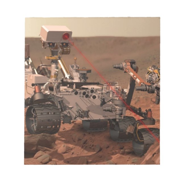 Mars Rover Notizblock (Vorderseite)