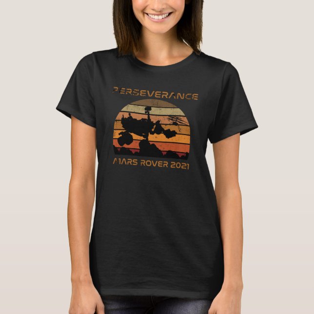 Mars Rover Persistenz T-Shirt (Vorderseite)