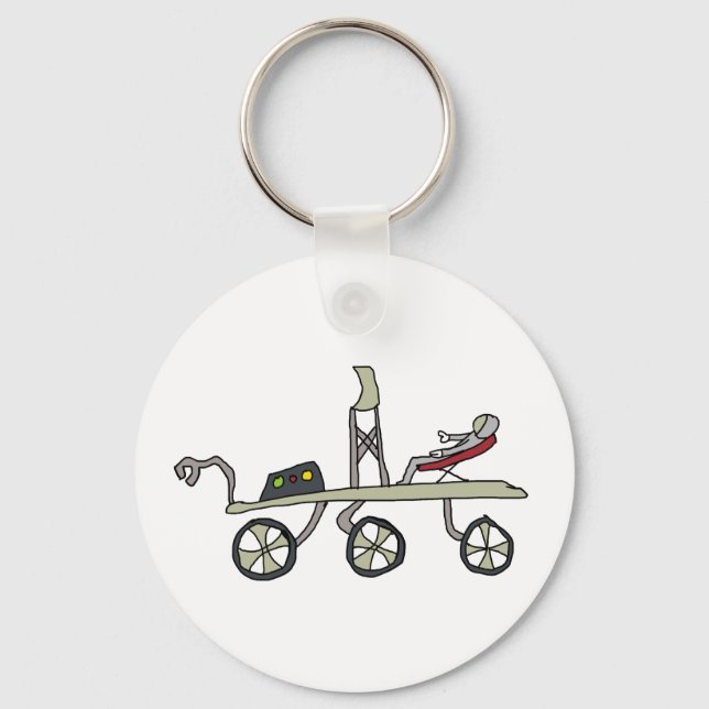 Mars Rover Schlüsselanhänger (Vorderseite)