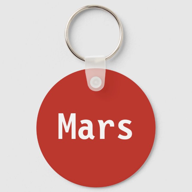 Mars Schlüsselanhänger (Vorderseite)