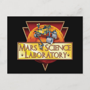 Mars Science Laboratory Postkarte