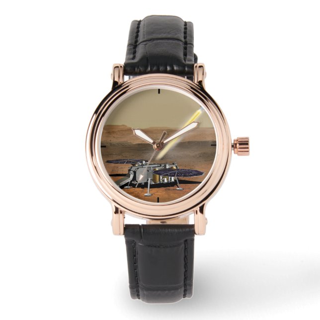 Mars starten aus den Mars. Armbanduhr (Vorderseite)