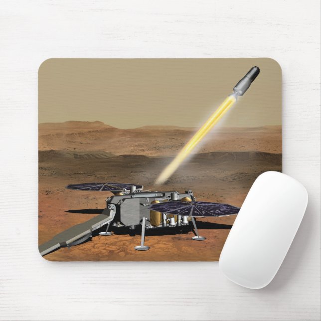 Mars starten aus den Mars. Mousepad (Mit Mouse)
