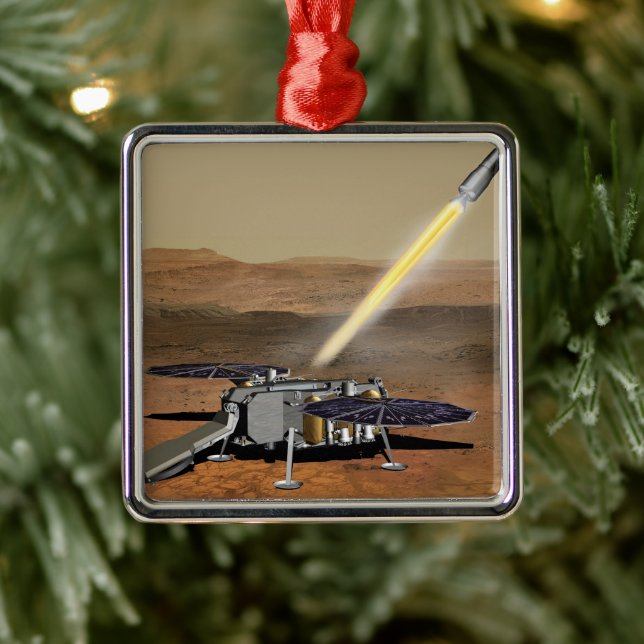 Mars starten aus den Mars. Ornament Aus Metall (Baum)