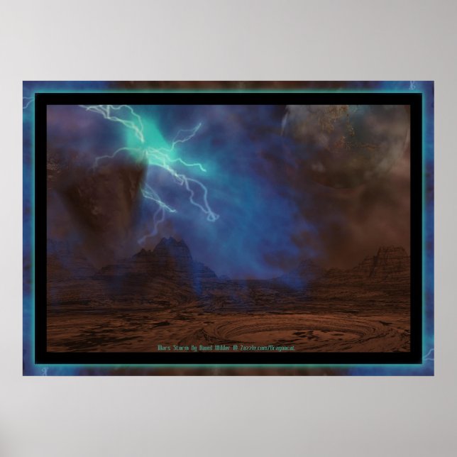 Mars Storm Poster (Vorne)