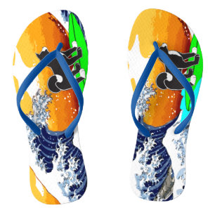 MARS Surfer Flip Flops