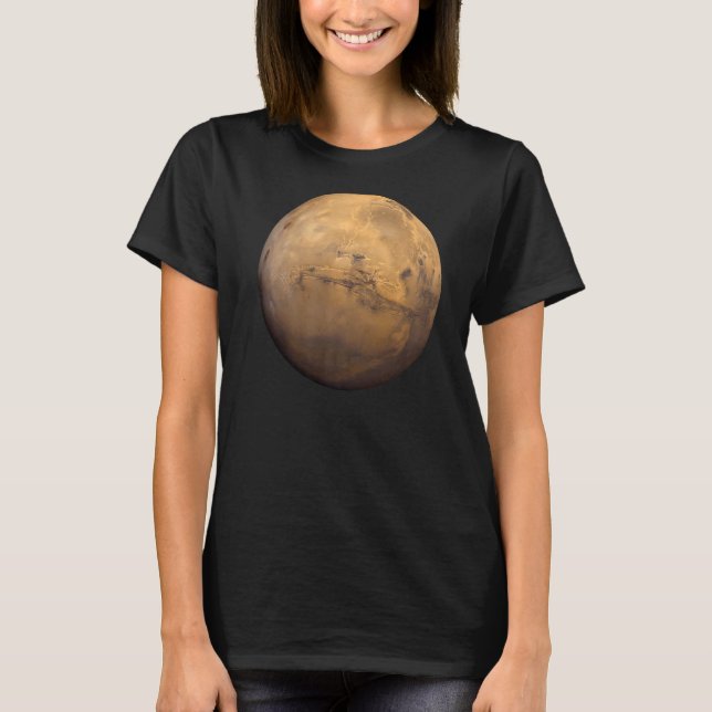 Mars the red world   T-Shirt (Vorderseite)