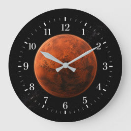 Mars Watch 2026 Version Große Wanduhr