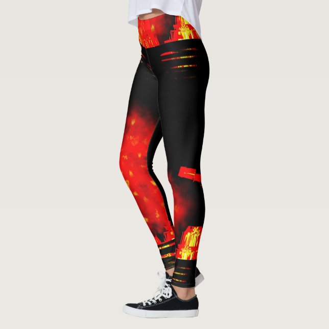 Mars Weltraumschrott-Leggings Leggings (Links)