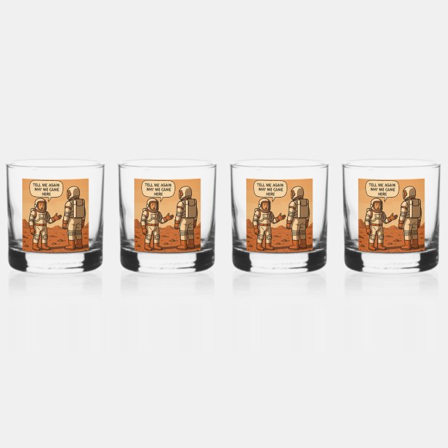 Mars Whiskyglas (Vorderseite)
