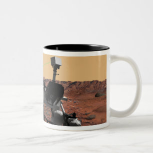 Mars-Wissenschafts-Labor 3 Zweifarbige Tasse