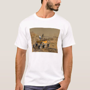 Mars-Wissenschafts-Labor reist nahe einer Schlucht T-Shirt