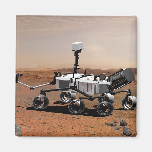 Mars - Wissenschaftslabor 2 Magnet (Vorne)
