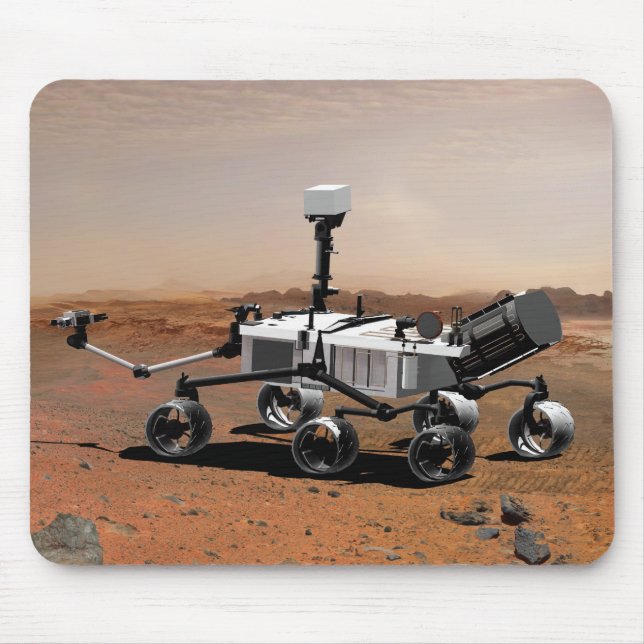 Mars - Wissenschaftslabor 2 Mousepad (Vorne)