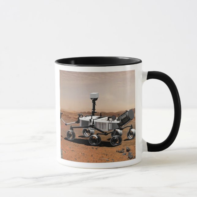 Mars - Wissenschaftslabor 2 Tasse (Rechts)