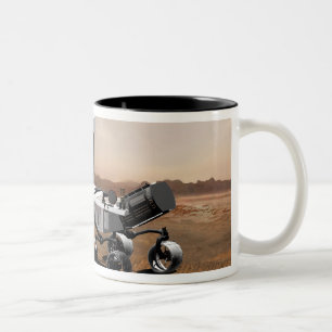 Mars - Wissenschaftslabor 2 Zweifarbige Tasse
