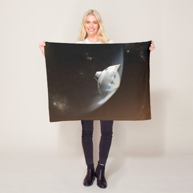 Mars Wissenschaftslabor Aeroshell Kapsel 2 Fleecedecke (Beispiel)