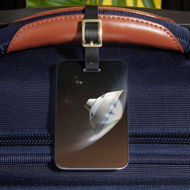 Mars Wissenschaftslabor Aeroshell Kapsel 2 Gepäckanhänger (Vorderseite Insitu 2)