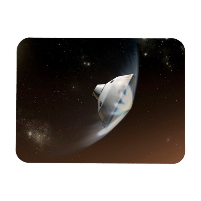 Mars Wissenschaftslabor Aeroshell Kapsel 2 Magnet (Horizontal)
