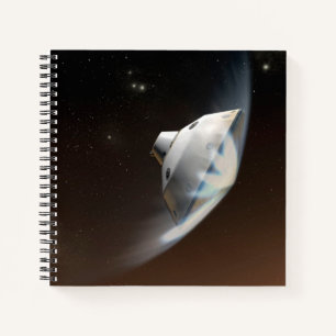 Mars Wissenschaftslabor Aeroshell Kapsel 2 Notizbuch