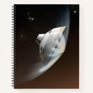 Mars Wissenschaftslabor Aeroshell Kapsel 2 Notizbuch