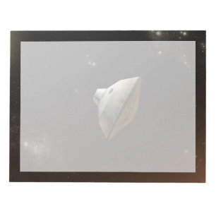 Mars Wissenschaftslabor Aeroshell Kapsel Notizblock