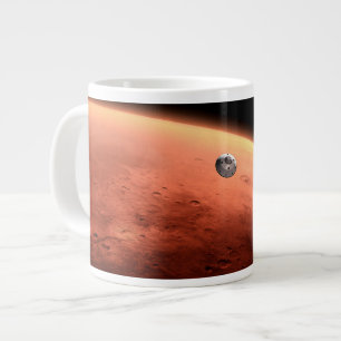Mars Wissenschaftslabor nähernde Mars. Jumbo-Tasse