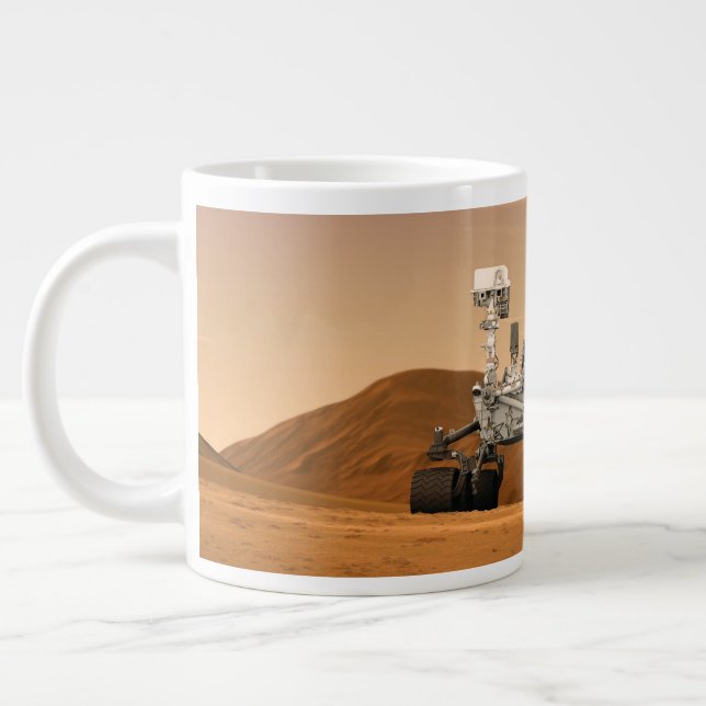 Mars Wissenschaftslabor Neugier Rover. 2 Jumbo-Tasse (Links)