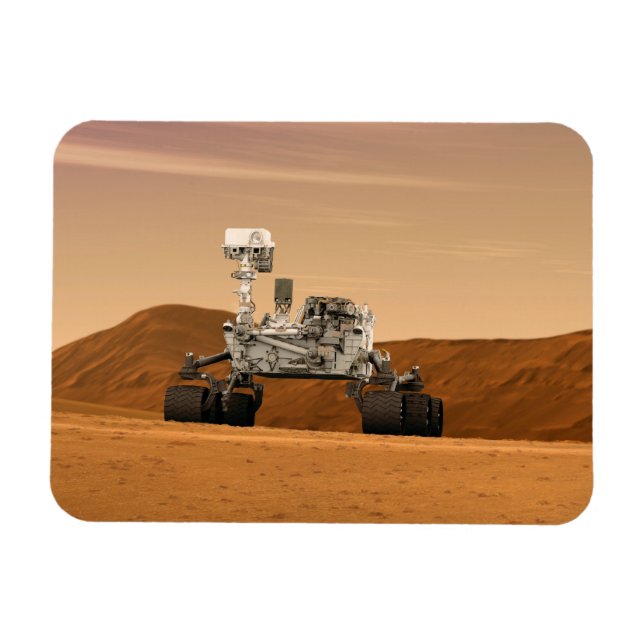 Mars Wissenschaftslabor Neugier Rover. 2 Magnet (Horizontal)