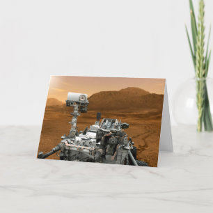 Mars Wissenschaftslabor Neugier Rover. 3 Karte